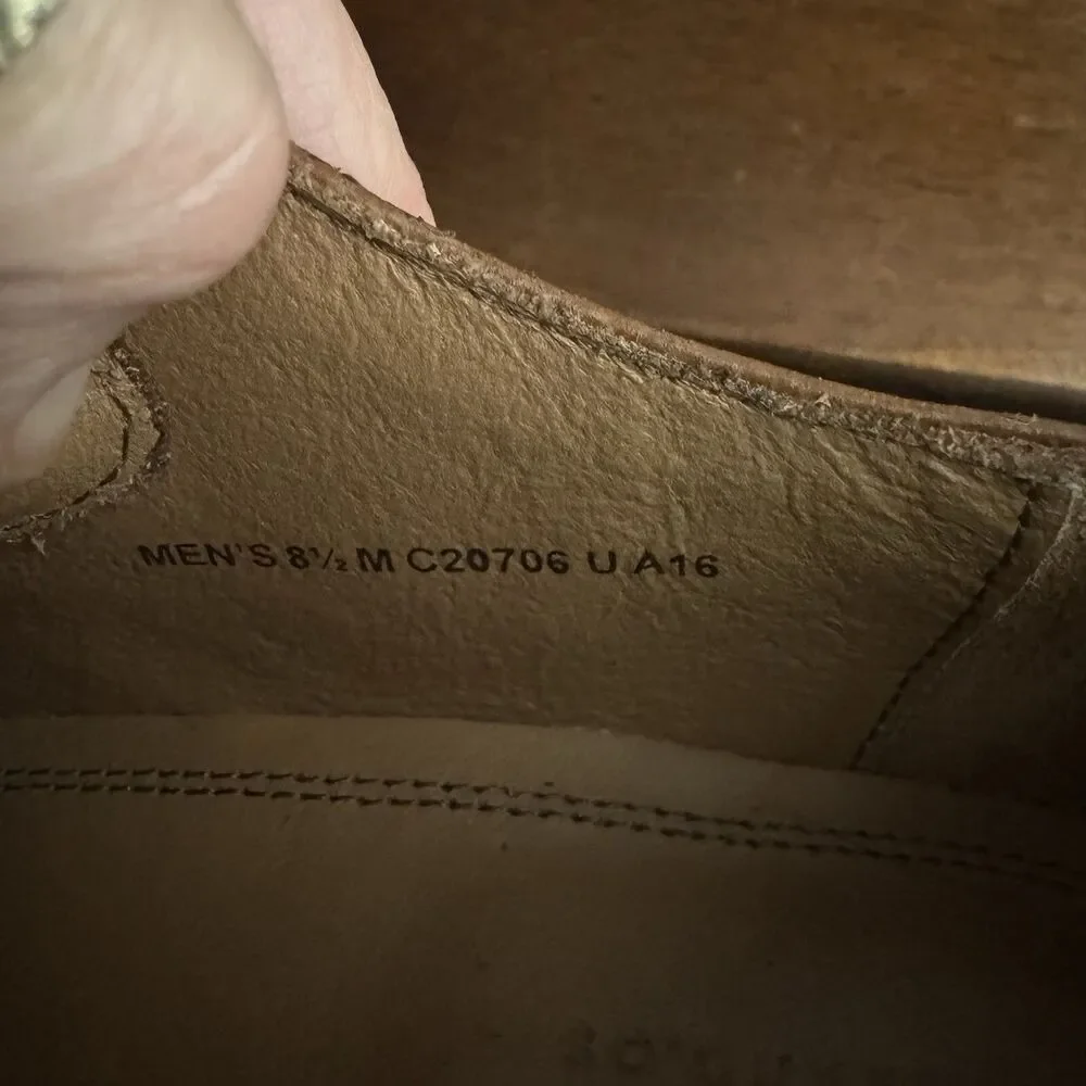 Cole Haan Mens Original Grand Shortwing Oxford Shoe Sz 8.5 Brown Leather